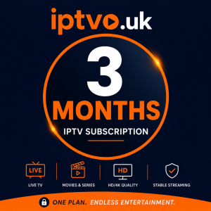 3 Month IPTV UK Subscription – Premium Live TV, Sports, Movies & Entertainment